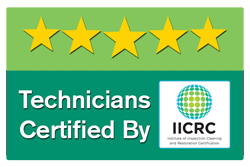 Technicians IICRC Certified